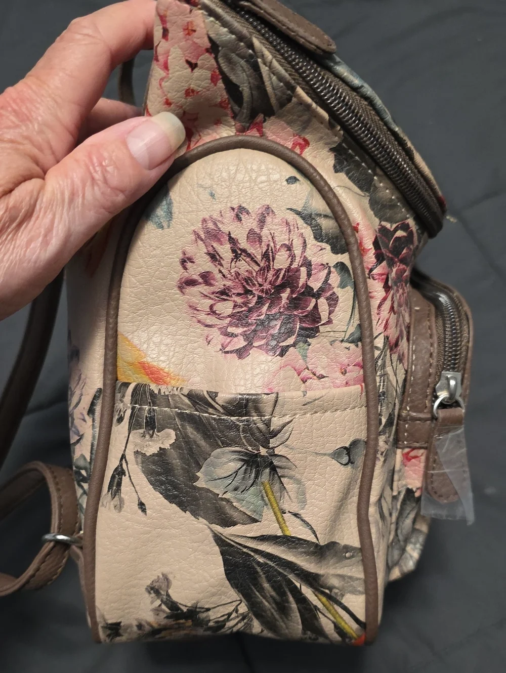 Multisac backpack floral